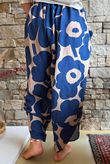 Carnaby Shelby Barrel Pant French Navy & Tan